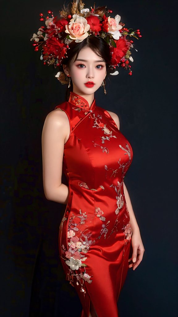 图片[2]-AI旗袍美女图片